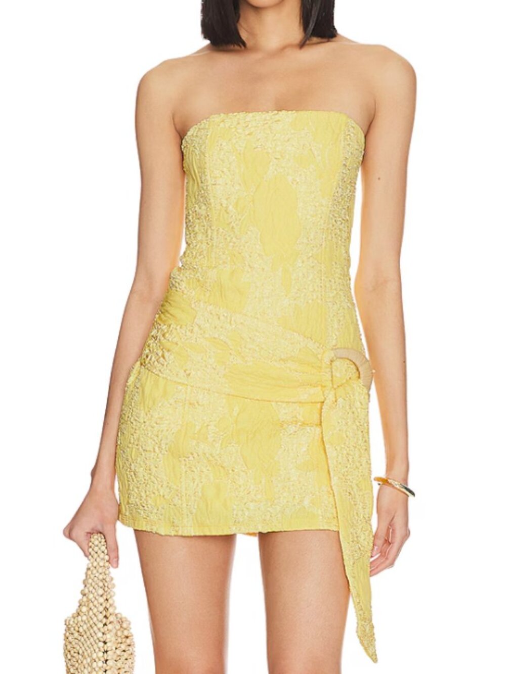 Camila Coelho NEW Strapless Rosalina Mini Dress